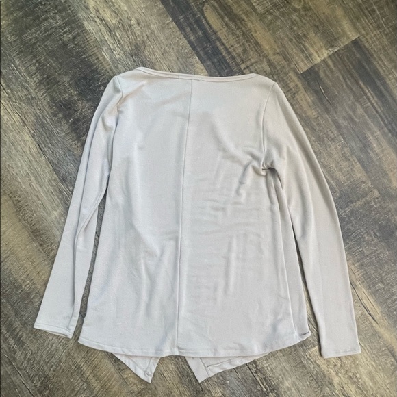 Tan Long Sleeve Sweater. Staccato. - Picture 3 of 3